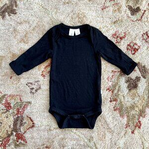 Kyte BABY Long Sleeve Bodysuit Midnight